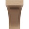 Ekena Millwork 5"W x 15"D x 10"H Classic Viola Rough Cedar Woodgrain TimberThane Corbel, Primed Tan CORUR05X15X10VIORCPR - alternate 2